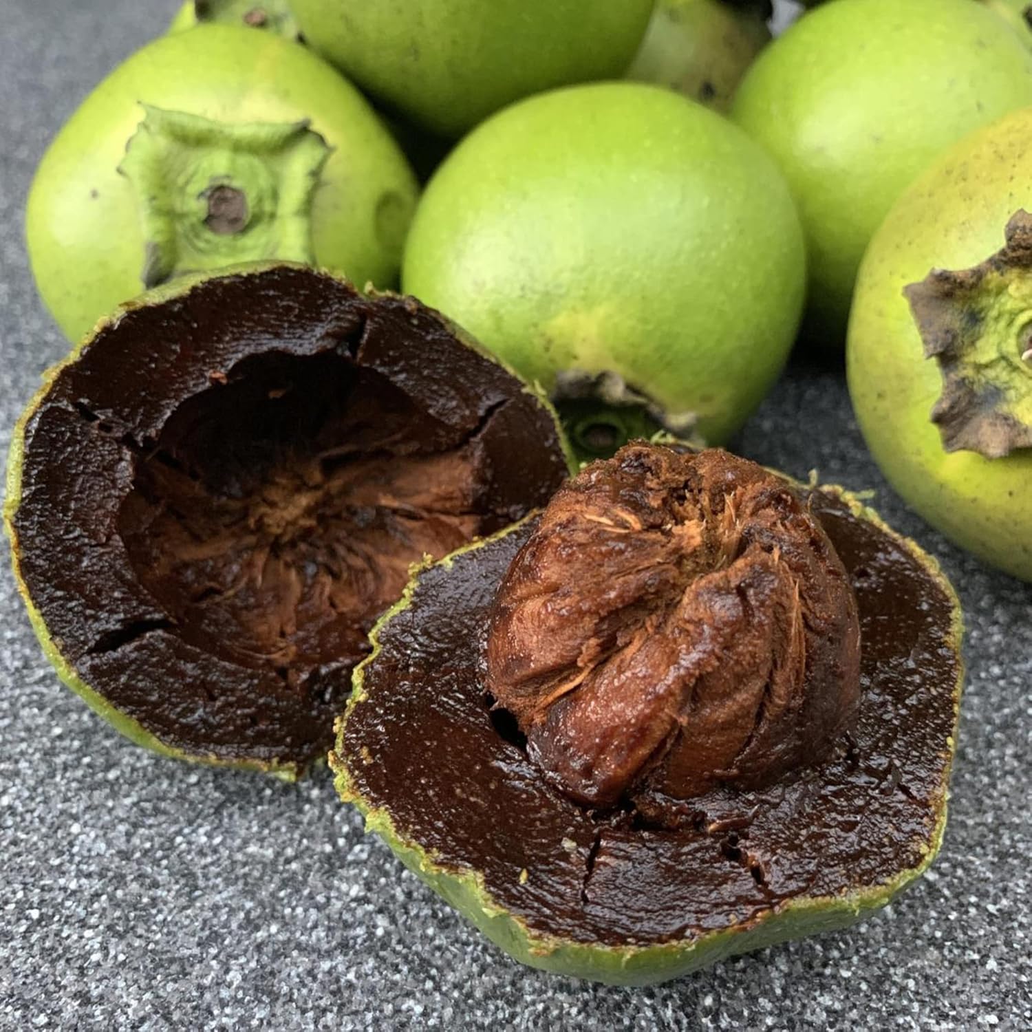 Schokoladenpuddingfrucht